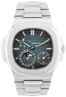 Patek Philippe Nautilus Moonphase 5712/1A-001 40mm Stainless steel Blue