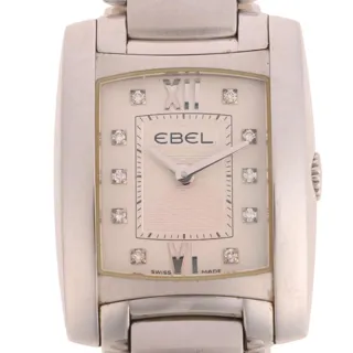 Ebel Brasilia E9976M22 23mm Stainless steel Silver