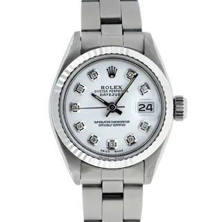 Rolex Datejust White gold and Stainless steel White