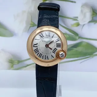 Cartier Ballon Blanc WGBL0002 23mm Rose gold Silver