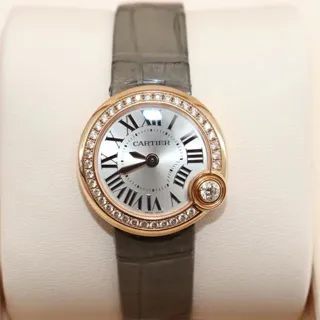 Cartier Ballon Blanc WJBL0006 26mm Rose gold Silver