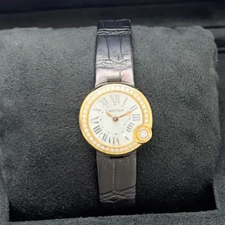 Cartier Ballon Blanc WJBL0006 26mm Rose gold Silver