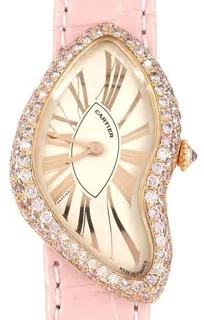 Cartier Crash WL407931 Rose gold Silver