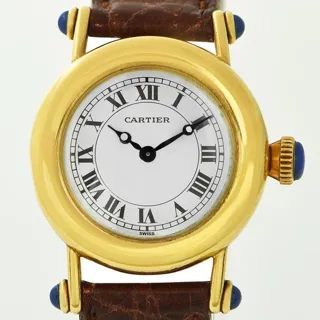 Cartier Diabolo 1440 27mm Yellow gold White