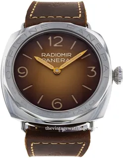 Panerai Radiomir PAM 00687 Stainless steel Brown