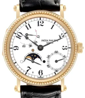 Patek Philippe Moonphase 5015J-001 35.5mm Yellow gold White