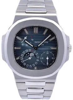 Patek Philippe Nautilus Moonphase 5712/1A-001 40mm Stainless steel Blue