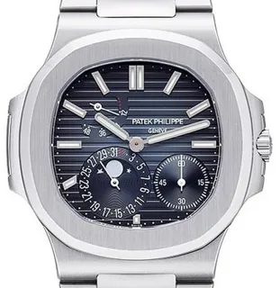 Patek Philippe Nautilus Moonphase 5712/1A-001 40mm Stainless steel Blue