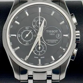 Tissot Couturier T035.627.11.051.00 43mm Stainless steel Black