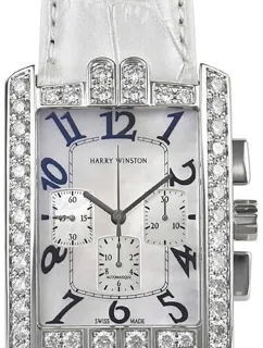 Harry Winston Avenue AVCACH32WW006 44.5mm White gold White