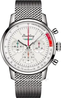 Breitling Top Time AB01766A1A1A1 Stainless steel White