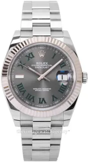 Rolex Datejust 41 126334-0021 White gold and Stainless steel Gray