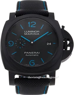 Panerai Luminor GMT Automatic PAM 01661 Carbon fiber Black