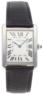 Cartier Tank Solo 3169 Stainless steel Silver