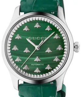 Gucci G-Timeless YA1264213 Stainless steel Green