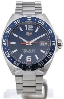 TAG Heuer Formula 1 Quartz WAZ1010.BA0842 43mm Stainless steel Blue