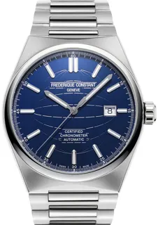 Frédérique Constant Classics Index FC-303N4NH6B Stainless steel Blue