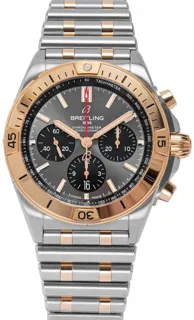 Breitling Chronomat UB0134101B1U1 Stainless steel and Red gold Gray