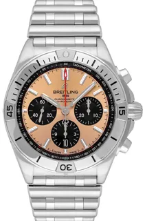 Breitling Chronomat AB0134101K1A1 Stainless steel Pink