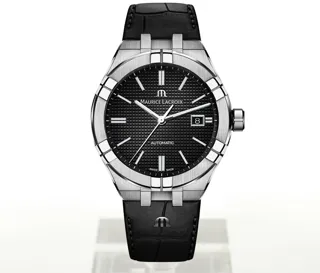 Maurice Lacroix Aikon Automatic AI6008-SS001-330-1 Stainless steel Black