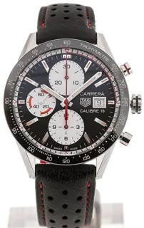 TAG Heuer Carrera CV201AP.FC6429 Ceramic and Stainless steel Black