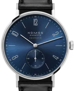 NOMOS Tangente 145 Stainless steel Blue