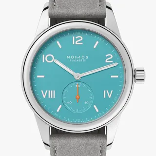 NOMOS Club 717.GB Stainless steel Blue