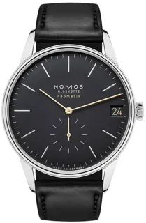 NOMOS Orion 366 Stainless steel Black