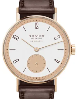 NOMOS Tangente 160.S1 Rose gold White and Beige