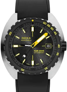 Doxa SUB 300 830.10.361.20 Stainless steel Black