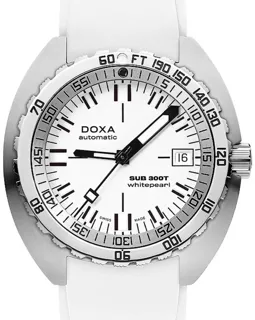 Doxa SUB 300 840.10.011.23 Stainless steel White