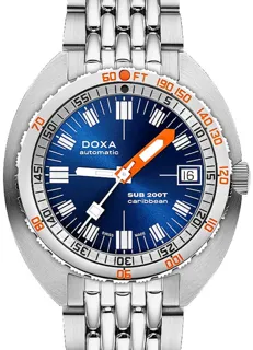 Doxa Sub 200 804.10.201S.10 39mm Stainless steel Blue