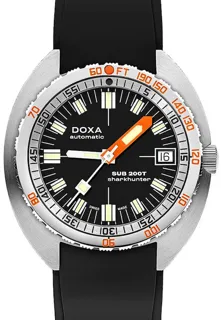 Doxa Sub 200 804.10.101.20 39mm Stainless steel Black