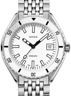 Doxa Sub 200 799.10.011.10 42mm Stainless steel White