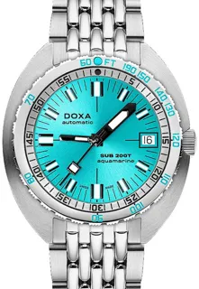 Doxa Sub 200 804.10.241S.10 39mm Stainless steel Blue