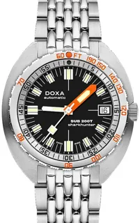 Doxa Sub 200 804.10.101.10 39mm Stainless steel Black