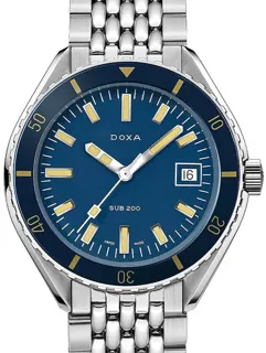 Doxa Sub 200 799.10.201.10 Stainless steel Blue