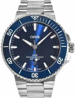 Oris Aquis 01 733 7789 4135-07 8 23 04PEB Stainless steel Blue