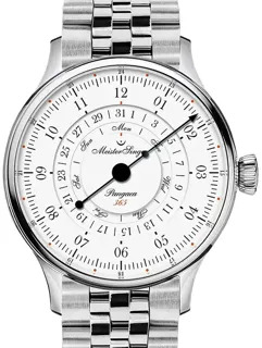 MeisterSinger Pangaea PDD365901_SS Stainless steel White