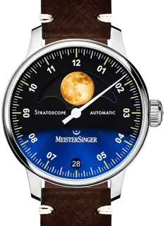 MeisterSinger Stratoscope ST982G_SL Stainless steel Multi-colored