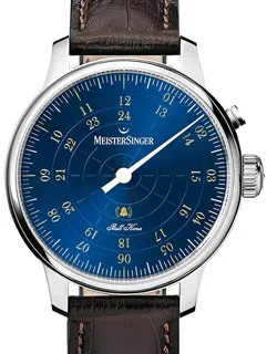 MeisterSinger Bell Hora BHO918G Stainless steel Blue and Golden