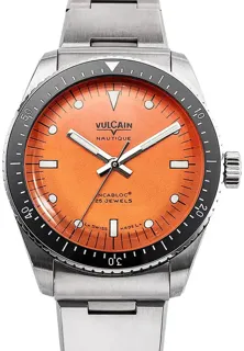 Vulcain Skindiver Nautique 660170A67.BHM286 Stainless steel Orange