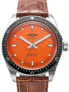 Vulcain Skindiver Nautique 660170A67.BAN228 Stainless steel Orange