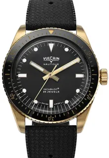 Vulcain Skindiver Nautique 662170A07.BNR200 Bronze Black