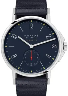 NOMOS Ahoi 518 Stainless steel Blue