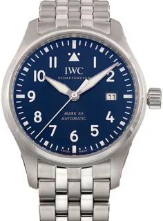 IWC Pilots Watch IW3282-04 Stainless steel Blue