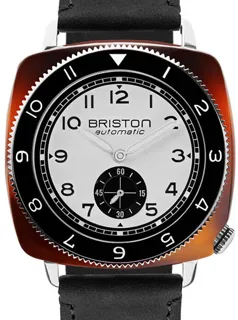 Briston Clubmaster 241639.SA.T.2B.CH 39mm Stainless steel White