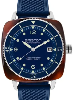 Briston Clubmaster 241740.SA.T.15.FNB 40mm Stainless steel Blue