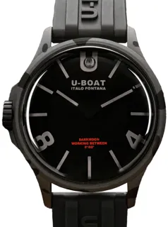 U-Boat Darkmoon 9552 Stainless steel Black