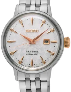 Seiko Presage SRE009J1 Stainless steel White